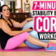 7 minute ab workout on the stability ball