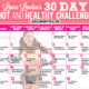 30 Day Workout calendar