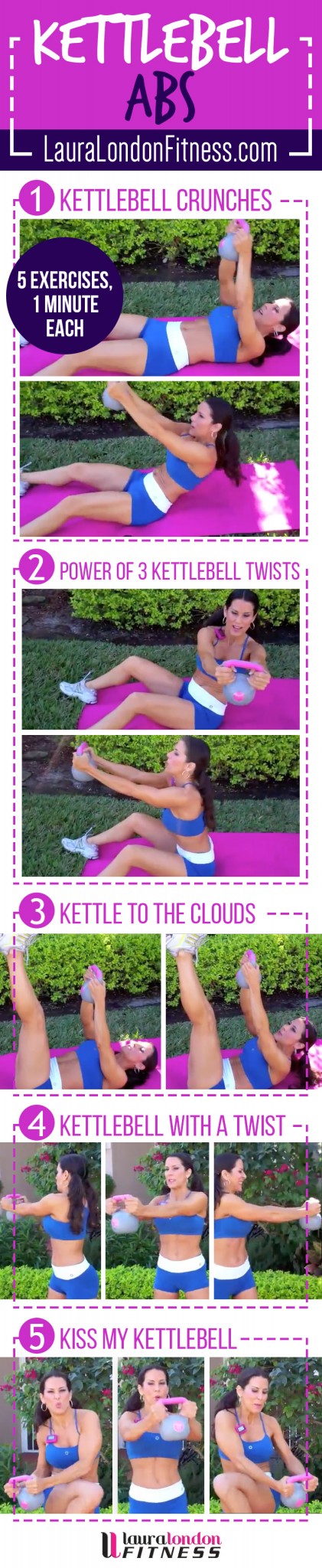 Ab Workout with a Kettlebell