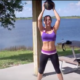 Medicine Ball and Resistance Band Workout