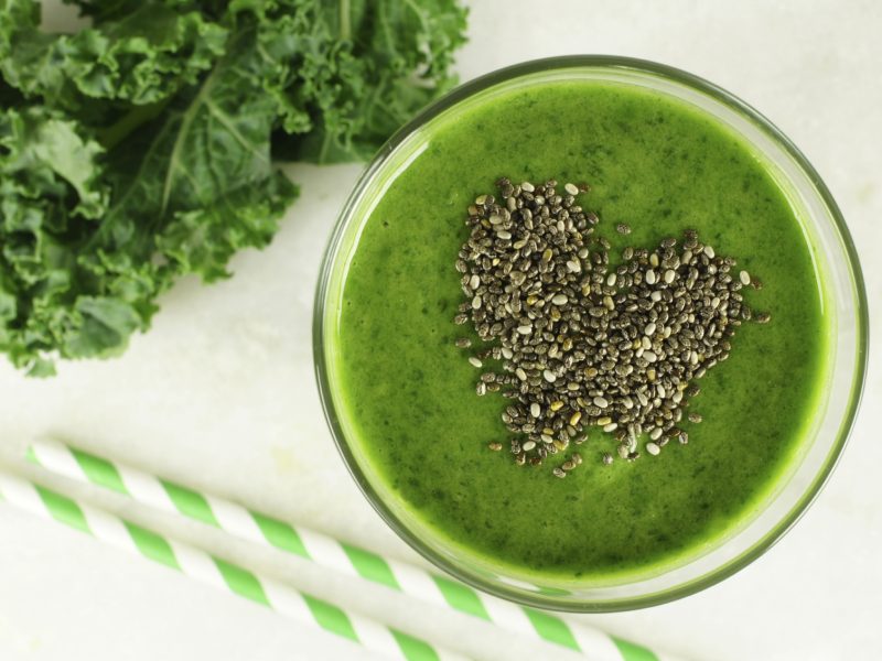 Banana Kale Dream Smoothie ⋆ Laura London Fitness