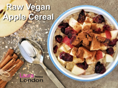 Raw Apple Cereal vegan