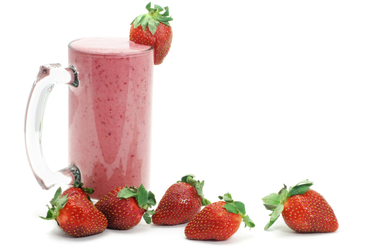 Organic Strawberry Lime Smoothie Laura London Fitness