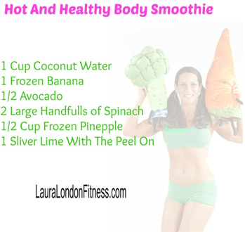 Hot and Healthy Body Smoothie