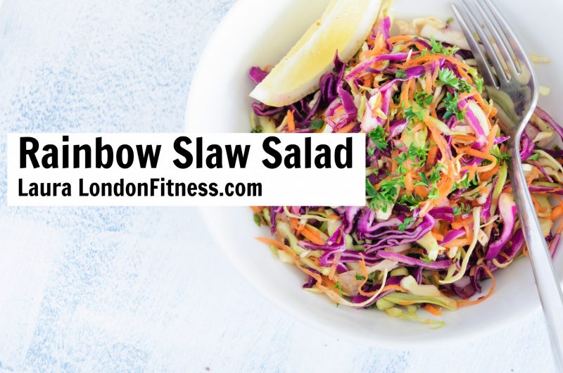 Rainbow Slaw Salad