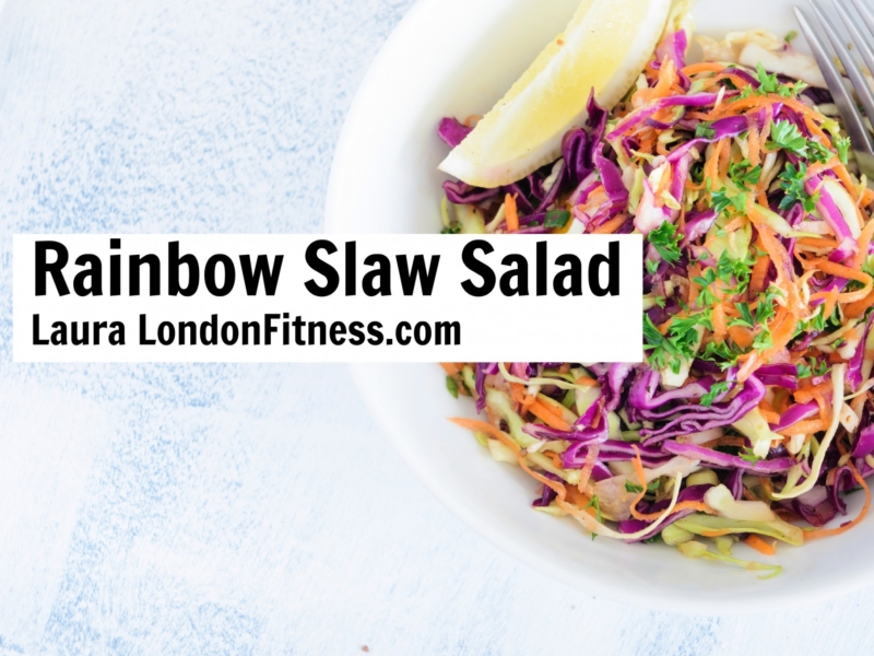 Rainbow Slaw Salad
