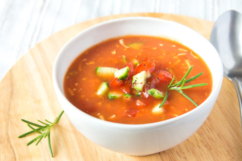 Yellow Pepper Gazpacho