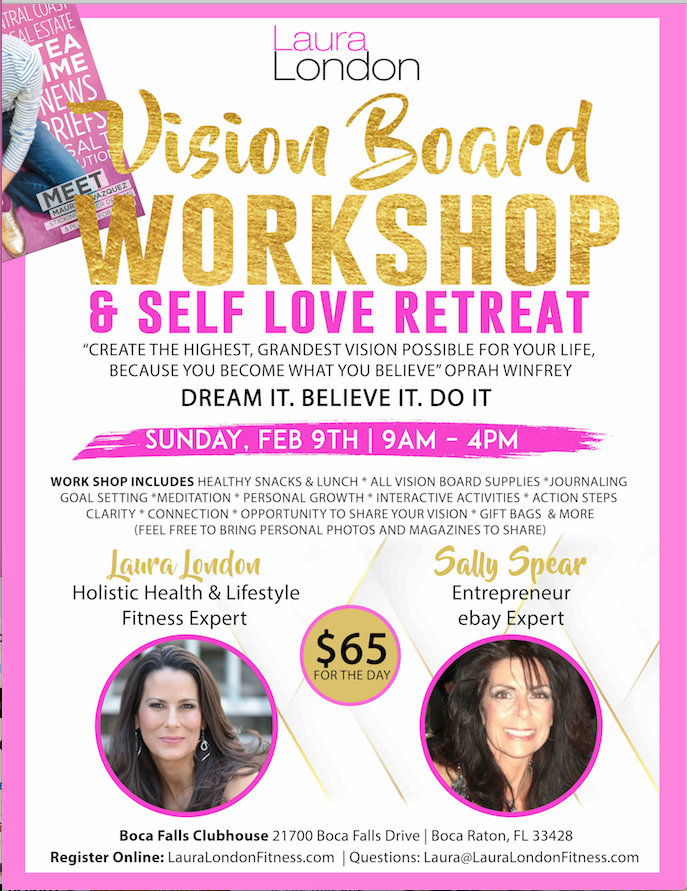 vision board workshop and retreat