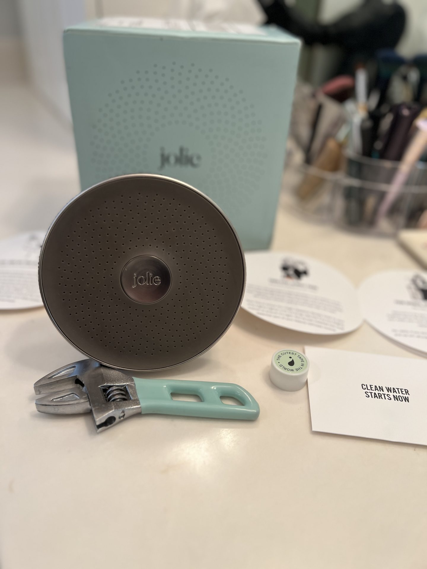 The Jolie Filtered Shower Head ⋆ Laura London Fitness