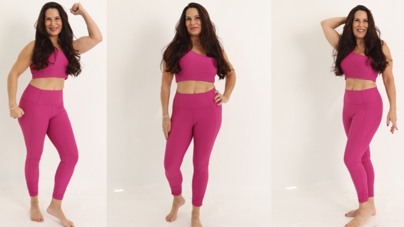 Laura London demonstrating an active and healthy lifestyle for women over 50